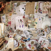 260 st Vintage Scrapbooking Stickers - Retro Journaling Material