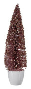 Julgran Stor Rosa Gyllene Plast (10 x 38 x 10 cm)