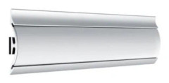 Informationsskena i aluminium 210 mm Aluminium