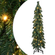 Belyst plastgran med 60 LEDs 120 cm