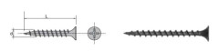 Fosfaterad gipsträskruv 4,8*110mm - 512 4,8*110