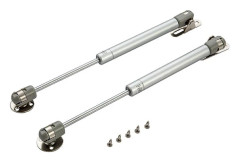 2-pack gasfjädrar, mjukstängande gångjärn, leksakslådegångjärn, lyftstöd, lockstöd (150N/33lb/15kg)