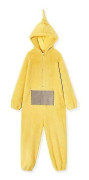 {XJ} Teletubbies One Piece Pyjamas Vuxen Förtjockad Korallfleece Gul.CA