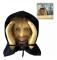 Spooky Peeker Crazy Halloween Decoration, Clown Window Decals for Indoor & Outdoor Party yellow face
