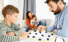MAGNETISKT SCHACKSPEL UTBILDNING 30 MAGNETISKA STENARNA + 2-i-1-BRÄDET