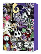 Halloween Adventskalender Byggklossar Nedräkning Blind Box Halloween Tema Dekoration Kreativa Byggsatser Present till Halloween Set om 24