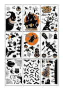 Halloween Fönsterdekorationer, söta Halloween Fönsterdekorationer För Fönster-lingling}