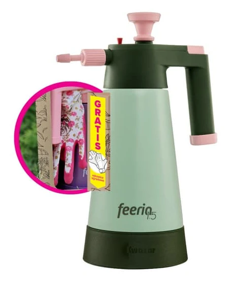FEERIA-SPRUTA MED EN KAPACITET PÅ 1,5 LITER OCH ETT HANDTAG