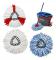 Mikrofibermopphuvud Ersättningsrefiller Kompatibelt med O-Cedar EasyWring RinseClean Spin Mopp (3-pack)