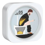 Toalett Timglas Timer 5 Minuter Toalett Sand Klocka Tid Nedräkning Förhindra Prokrastinering Hemorrojder
