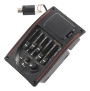 5-bands Tone Controls Eq Equalizer Tuner Ps-500 5-bands Akustisk Gitarr Eq Förförstärkare Equalizer Pickup Ac