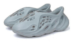 Trendiga & Bekväma Foam Slides För Barn Vuxen - Lätta, Snabbtorkande & Halkfria Tofflor För Utomhuslek! Gray 40-41