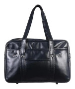 Japansk Tote Väska Affärsportfölj Studenthandväska JK Skolväska Datorväska Svart 40x14.5x26cm Svart Svart 40x14.5x26cm