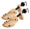 1 Pair Wooden Shoe Trees, Adjustable Size