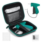 {CA} Etikettpistol för Kläder med Hård Förvaringslåda, Nålpistol Kit, Tillbehör för Prislappar