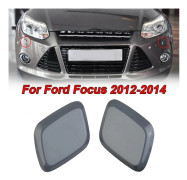 1 Par Grå Strålkastarspolarmunstyckeslock för Ford Focus 2012-2014 Strålkastarspolarmunstyckeslock (FQ)[CO]