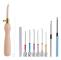 11 st Punch Needle Tool Kit Broderishitching Punch Nål & Nål Trädare Broderi Stickverktyg