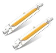 R7S LED 118mm Dimbar Lampa, 20 W R7S LED Glödlampor Ersättning för 200 W Halogenlampor, Varmvit 2-pack