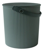 Hink / korg med lock, BAKED GREEN LARGE OMNIOUTIL, 20L, Grön / Mörkgr