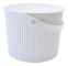 Hink med lock 10L, Omnioutil, Vit