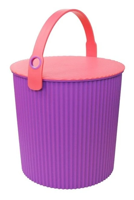 Hink med lock 10L, Omnioutil, Lila/Cerise