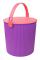 Hink med lock 10L, Omnioutil, Lila/Cerise