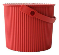 Hink med lock 8L, Omnioutil, Röd