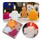 Halloween Doftljus med Skelettpumpa Ornament - Spöklik Dekor för Festlig Atmosfär