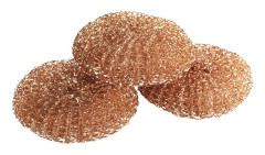 Disksvamp i koppar 3-pack