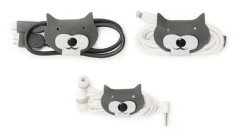 Kabelhållare 3-pack, Katter, Kikkerland