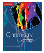 Chemistry for the IB Diploma Exam Preparation Guide