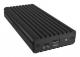 ICY BOX IB-1917M-C32 - Förvaringslåda - M.2 - PCIe 3.0 x4 (NVMe) - USB 3.2 (Gen 2) - svart