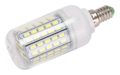 LED Lampa E14 Sockel Majslampa 15W 96 LEDs 5730 Vitt Ljus Lampa LED Lampa Hemmabelysning för Sovrum