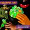 72 Pcs Halloween Bouncy Balls, Glow in the Dark Eyeball Bouncy Balls for Halloween Party Favors Decorations, Trick or Treat School Prizes