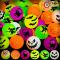 72 Pcs Halloween Bouncy Balls, Glow in the Dark Eyeball Bouncy Balls for Halloween Party Favors Decorations, Trick or Treat School Prizes