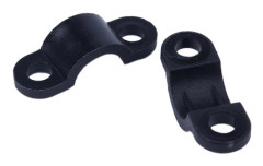 70 st Skruvmonterade Böjda Kabelklämmor Fästband 21 x 7mm för 3mm Kabel