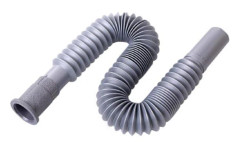 5 st 1-1/4 tum Flexibel och Expanderbar Avloppsrör S-Fälla, Universell Plastvinkel Enkel Förlängningsrör för Kök Badrum Diskbänk Avloppsrör