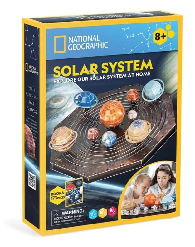 Cubic Fun CUBICFUN 3D-pussel Solsystemet