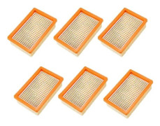 6-pack filter för Kärcher Mv4 Mv5 Mv6 Wd4 Wd5 Wd6 dammsugare reservdelar leverfilter