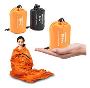|NT|2x Utomhus Nödsituation Termisk Vattentät Sovsäck Camping Överlevnad Bivvy Sack