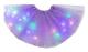Galaxy Tutu-kjol för flickor med LED-lampor Barnkjol Klassisk tyllkjol (ljuslila) Ljuslila-FX-