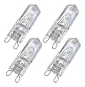 Set med 4 G9-lampor för halogenugn, G9-ugn, 25W-lampa