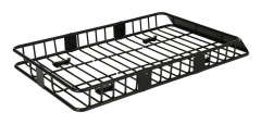 Takräcke lastkorg universal, justerbar 162×99×16 cm, metall svart
