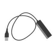 RJ9 USB-adapterkabel med plastkontakt och omvandlare