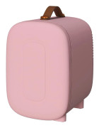 OBOSOE Skönhetskylskåp 4L – Rosa mini kylskåp, kompakt och effektivt för skönhetsprodukter, mått: 20,3 x 26,3 x 28 cm