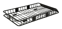 Takräcke lastkorg universal, justerbar 162×99×16 cm, metall svart