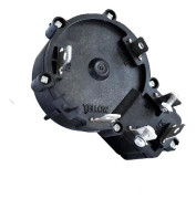 68Lb 86Lb Elektrisk Hastighetskontrollbrytare Propellermotor Utombordare Marin 12V 24V Hållbara Ersättningstillbehör Svart
