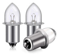 6-volt/ 4D-4,8-volt 0,75a Bajonettfattning Krypton Ersättningslampa Ficklampslampor (3 stycken)[pb] 3