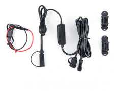 Elektrisk Cykel Telefon Snabbladdare Smart Chip Adaptiv Motorcykel Telefon USB SAE Laddare för Körning YMQX)