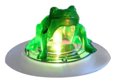 Flytande solcellslampor, Vattentät flytande lampa för pool, damm, groda solcellslampa Li